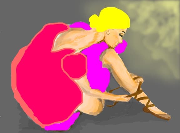 Desen 82901 modificat:barbie