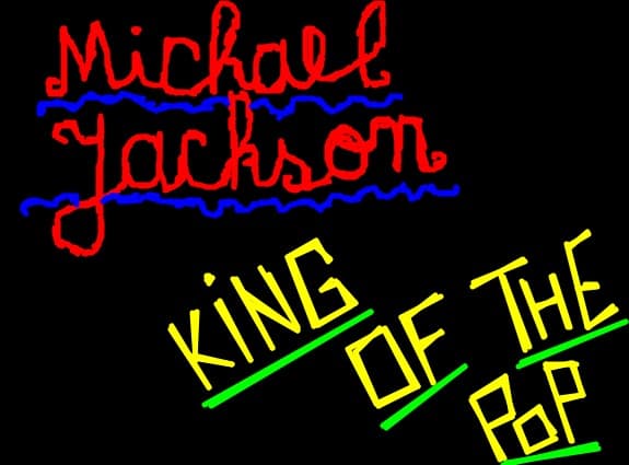 ,,Michael Jackson, KING OF THE POP\'\'