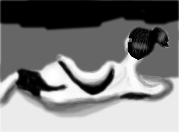 Black in the picture