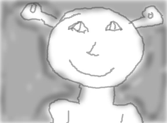 Shrek nekolorat