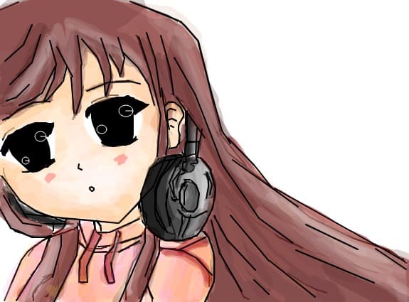 anime music girl
