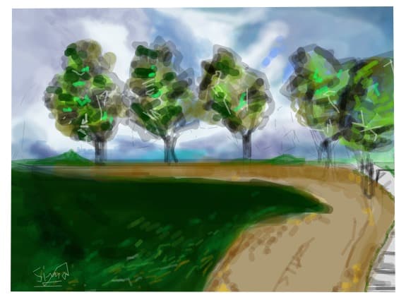 very sample...landscape