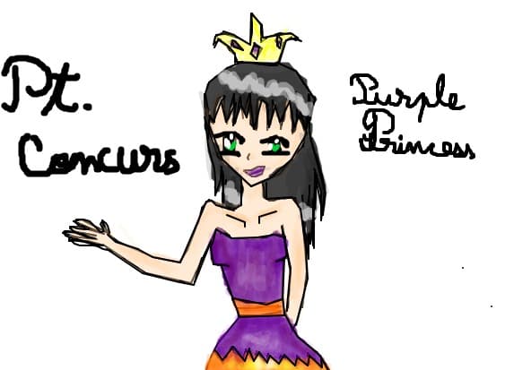 Purple Princess pentru concurs