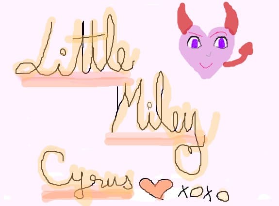 Little Miley Cyrus