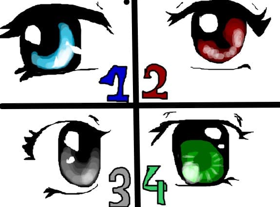 de ce sa nu fac si yo un desene cu ,, alege ochiul\'\'?