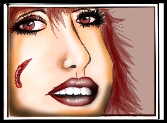 ...red..