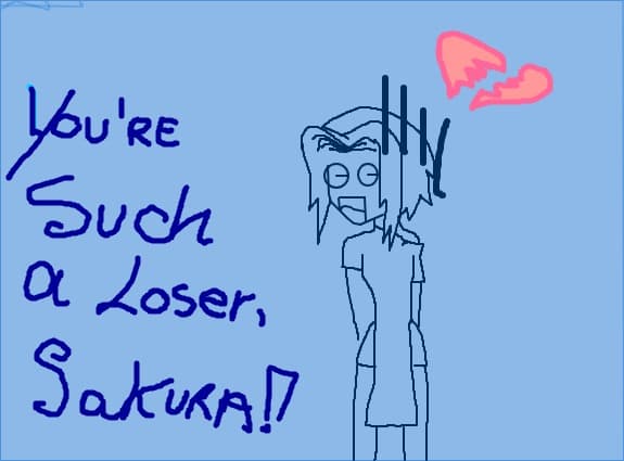 Sakura is a tottaly loser!!!