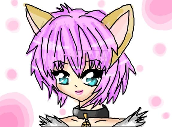 anime kitty  girl