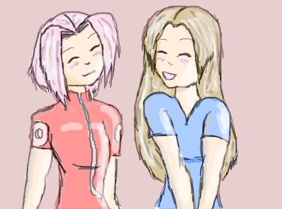sakura and me