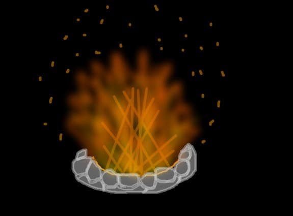 foc de tabara