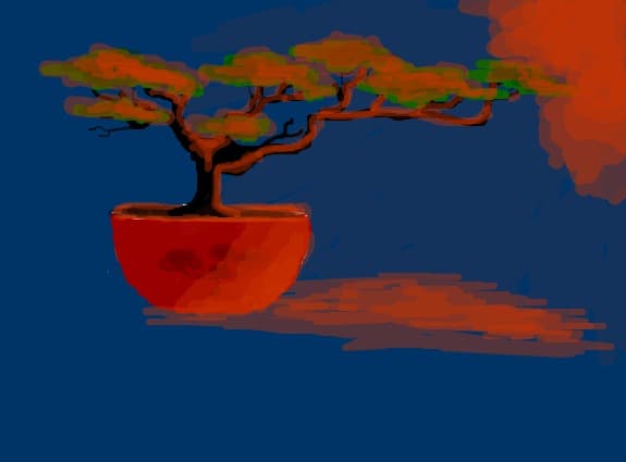 bonsai de foc