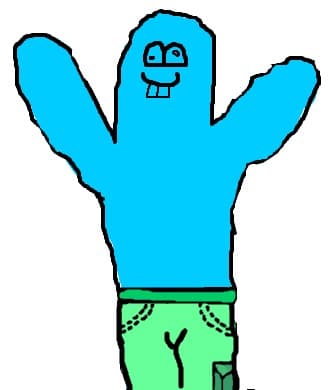 blue