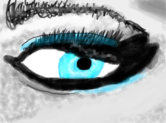 Blue eyes