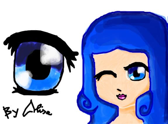 animeblue princess