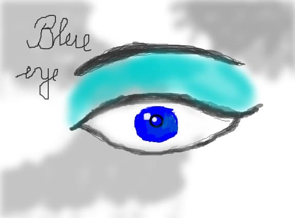 I have an obsesion about eyes...For people with blue eyes