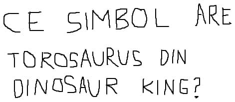 ce simbol are torosaurus din dinosaur king?