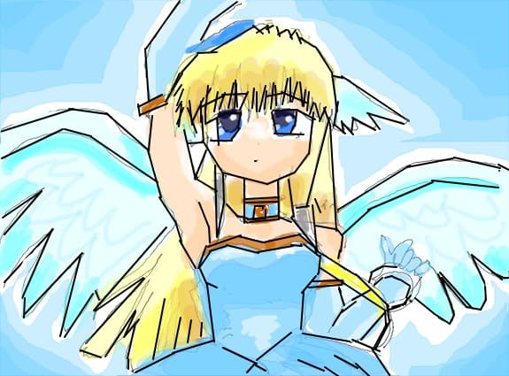 Anime angel ^_^&amp;amp;quot; cred
