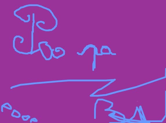 La revedere poop