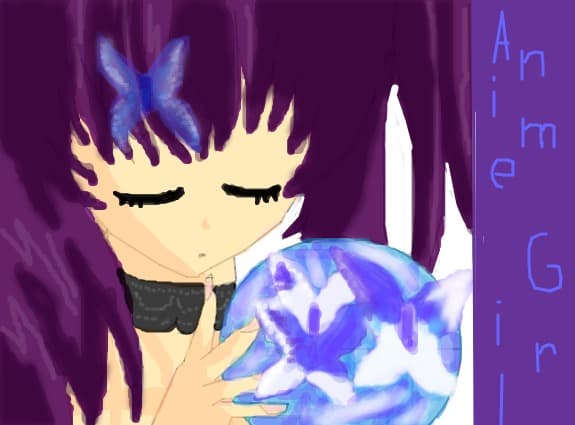 anime girl gutterfly