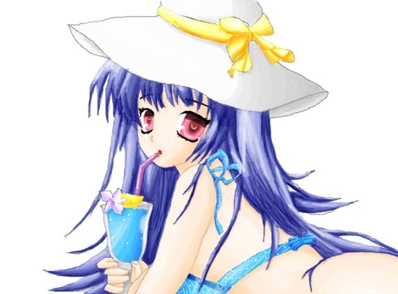 Anime Summer Girl