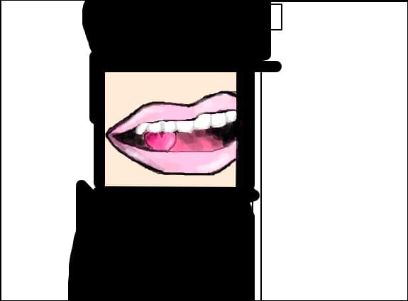 lips heart :x