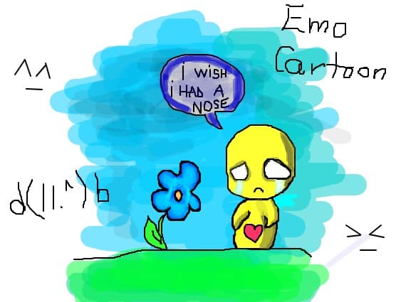 ...emo cartoon