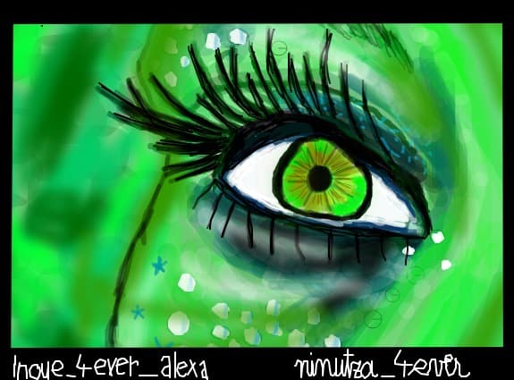 colaborare inoue_4ever_alexa(coloratul) si ninutza_4ever(schita)