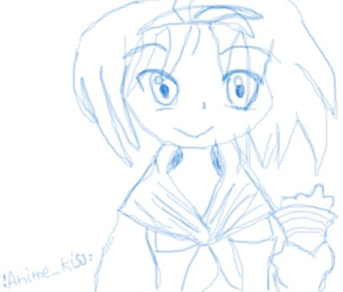 Anime Girl Sketch