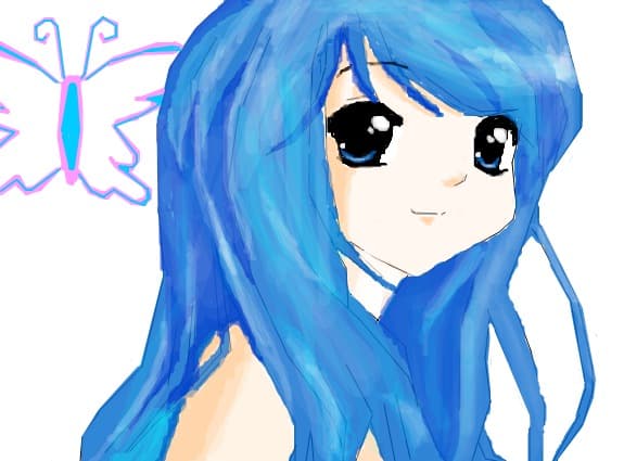 Anime girl....