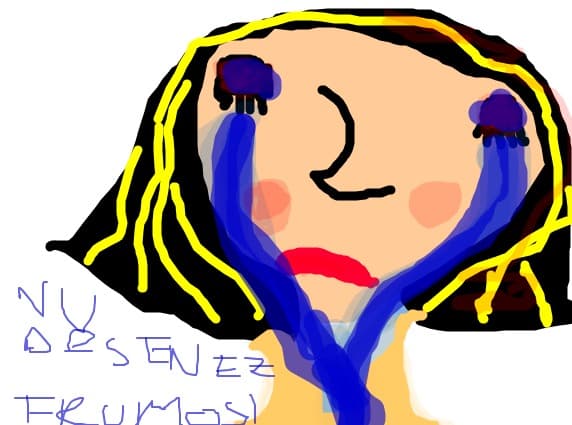 nu desenez frumos