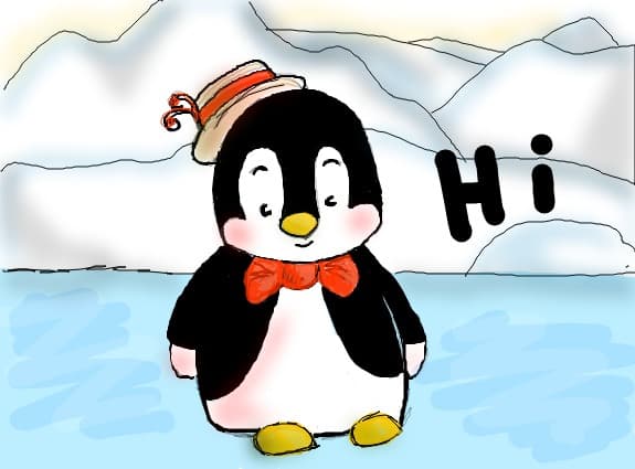 pinguin prietenos