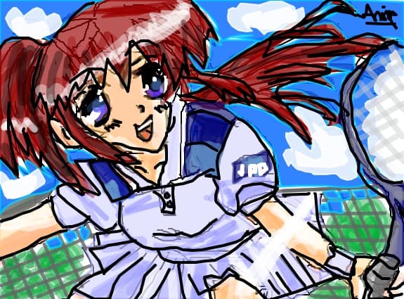 Anime sport girl