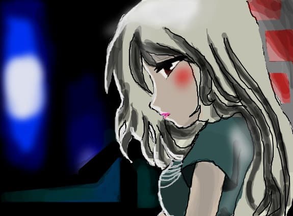 anime sad girl