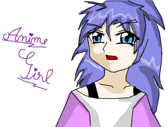 anime girl shtiu ca nu e frumos shi in legatura cu fondul nu aveam nici o idee