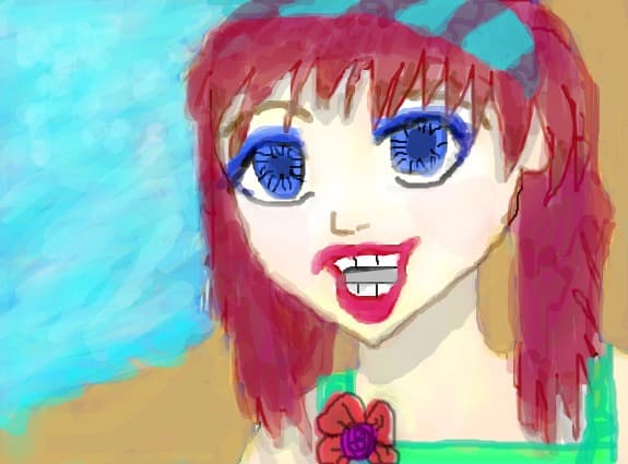 Fata:Samantha pe plaja