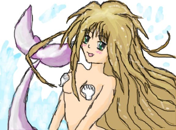 anime mermaid