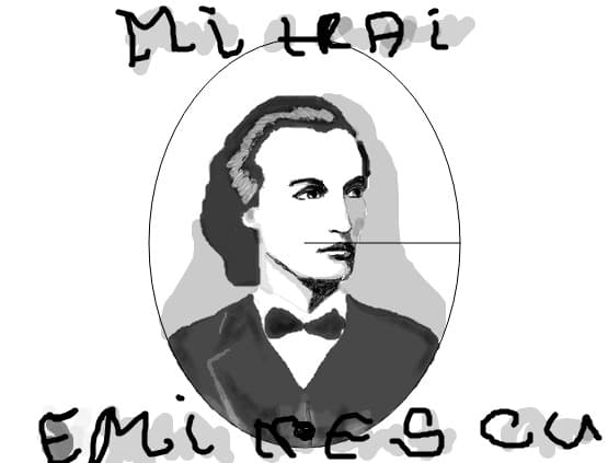 Desen 107600 modificat:mihai eminescu