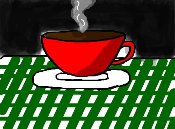 la o cafea