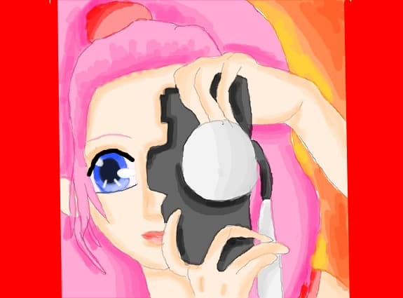 anime girl vu ochii albastri:X:X:X