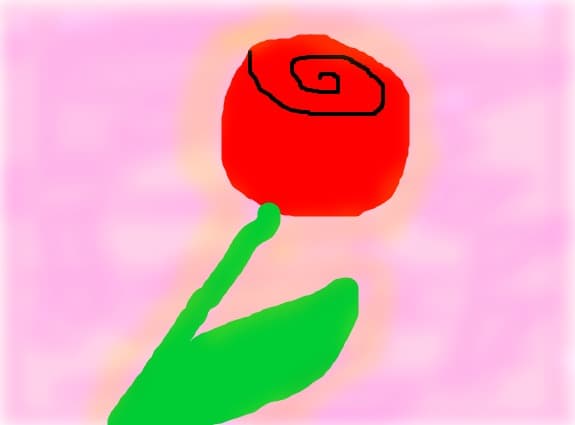 o floare