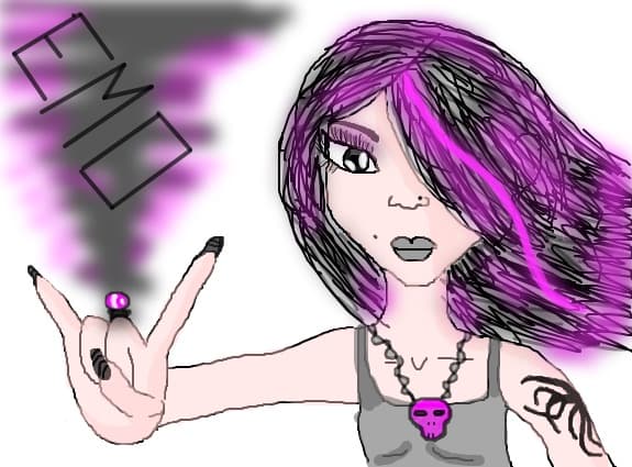 emo girl