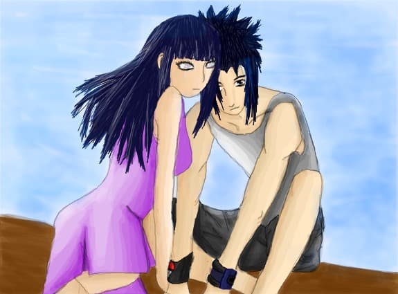 Sasuke and Hinata :X:D:X