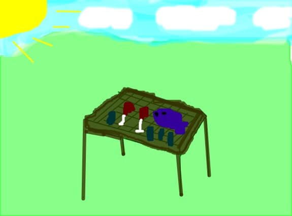 pt toti desenatori mici,peste si friptura