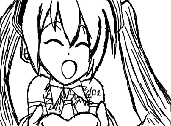 miku hatsune - schitza..neterminat