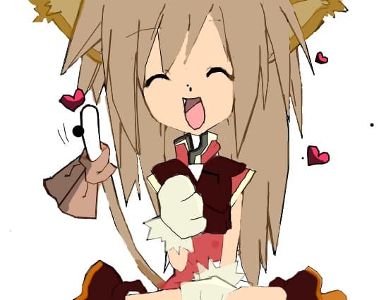 anime happy kitty