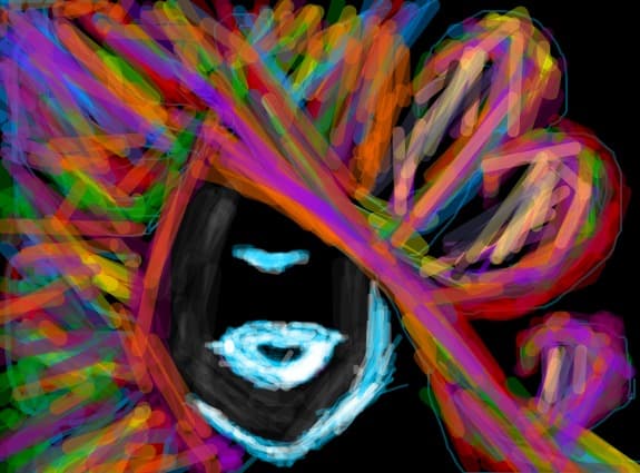 color girl