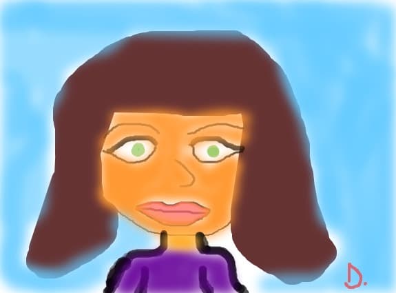 portret fata