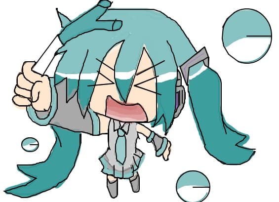 Hatsune Miku chibi