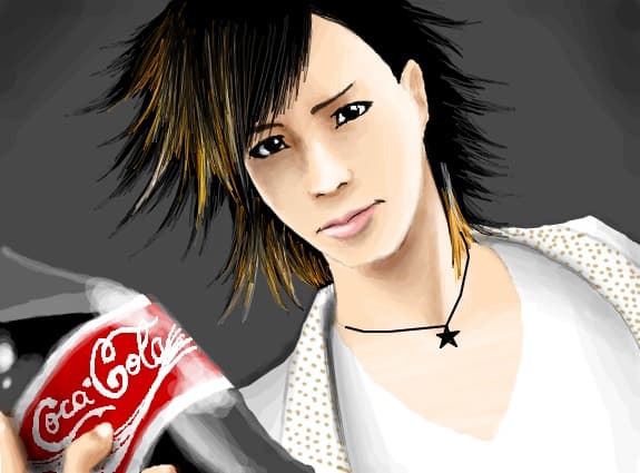 Hiroto :  hey! nu potzi sa faci 14 ani fara coca cola ;)