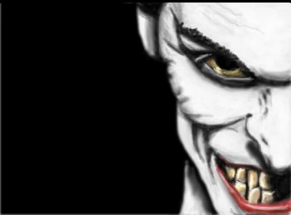 Scary Joker...